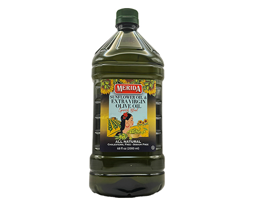 MERIDA - SUNFLOWER OIL & EXTRA VIRGIN OLIVE OIL - 68 oz