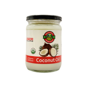 ORGANIC HARVEST - ORGANIC COCONUT OIL REFINED 16 OZ