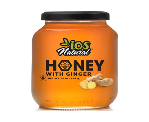 HONEY with GINGER - 16 oz